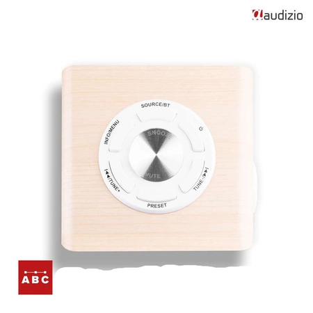 Przenośne radio DAB+ Modena z akumulatorem 2000 mAh BT5.0 jasne drewno