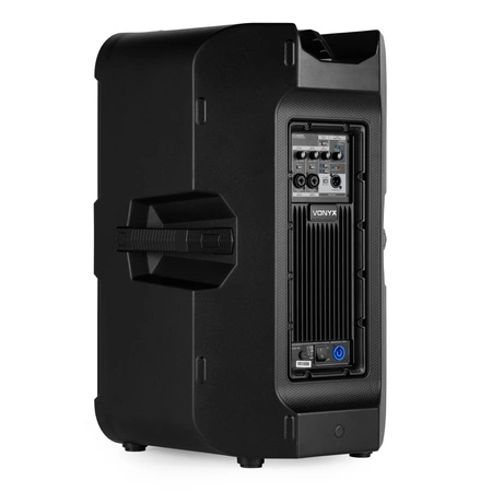 Zestaw kolumn aktywnych Vonyx VD715A z Bluetooth i bezprzewodowym parowaniem stereo - Bi-amp - 15 cali - 1800W