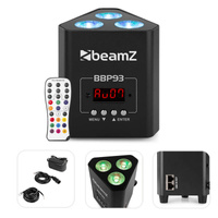 Oświetlacz Bateryjny BBP93 LED Uplight Par 3x10W RGBW 4-w-1