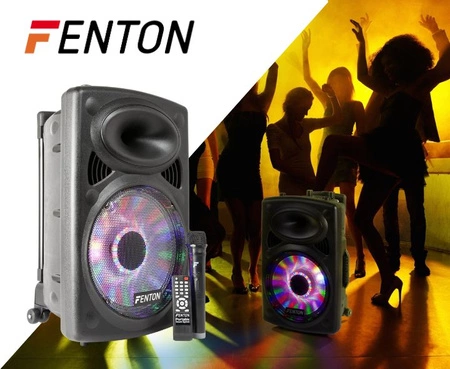 Kolumna mobilna z mikrofonem 250W Fenton FPS12