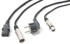 CX02-15 Kabel audio COMBI SHUKO XLR F / IEC F - XLR M. 15m PD Connex