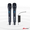 Zestaw 2 mikrofonów bezprzewodowych dorecznych UHF z odbiornikiem Audioport MV2