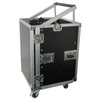 PD-F16U8 19" Rackcase 16U z kółkami