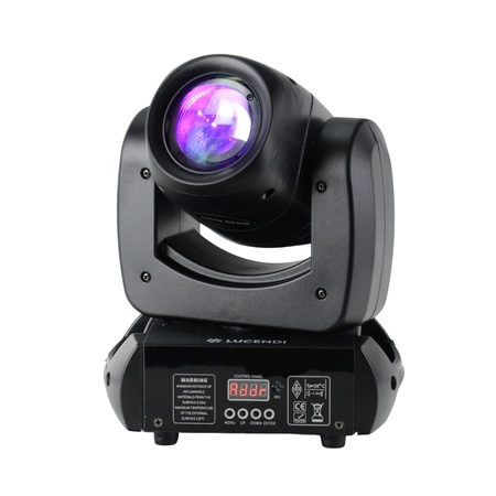 Zestaw: 4x Głowa ruchoma BEAM100 Lucendi + Case