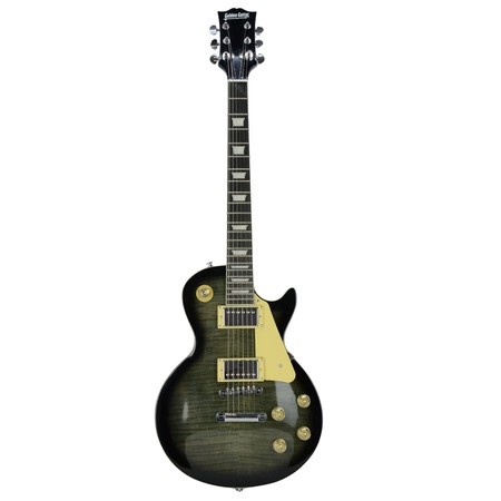 Gitara elektryczna -Golden Guitar GLP-9 Szaro-zielony