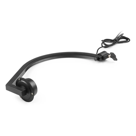 Zestaw: Kula lustrzana 30cm różowa+ statyw z napędem sieciowym + Pinspot LED