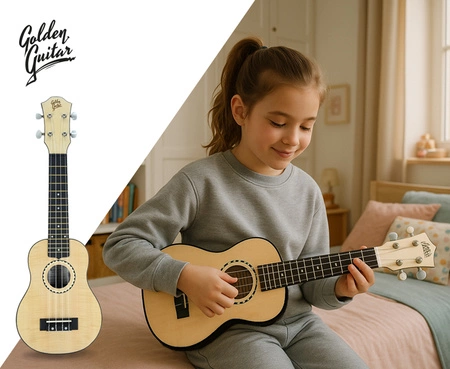 Ukulele sopranowe jasne struny Aquila GBU10 Golden Guitar