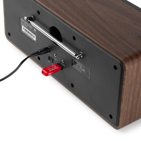Radio cyfrowe Genua DAB+ FM stereo Audizio brązowe