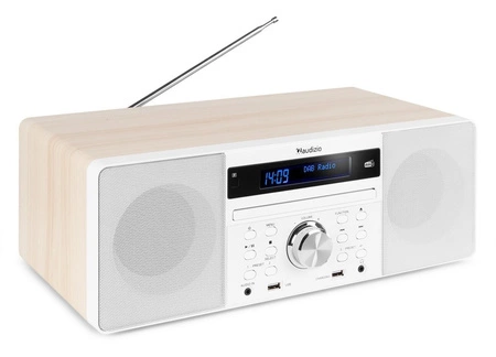 System muzyczny PRATO ALL-IN-ONE CD / DAB + biały