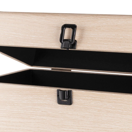 Futerał na płyty winylowe Audizio RC32, jasne drewno