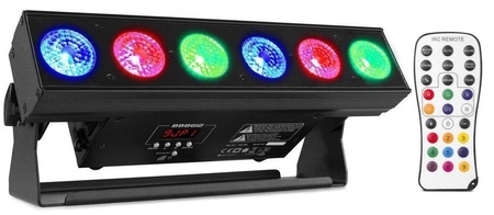 Belka oświetleniowa oświetlacz BBB612 LED Uplight Bar 6x12W RGBAW-UV 6-w-1 DMX