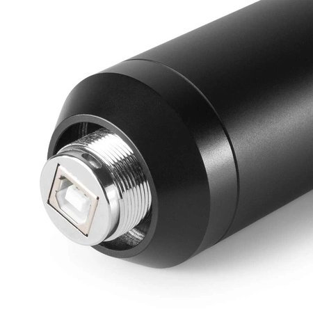 Mikrofon studyjny USB Vonyx CM320B ze statywem stołowym - czarny