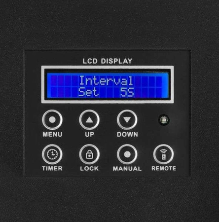 Zestaw: Wytwornica dymu ciężkiego DMX LF6000+ płyn do dymu niskiego 5L Beamz