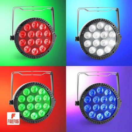 Reflektor LED PAR 14x4W RGBW LUMITEC 60 Firefog