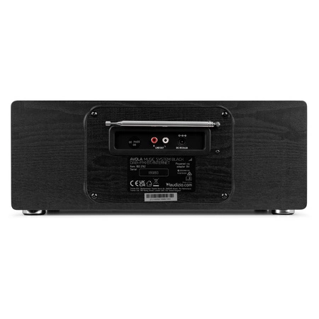 Radioodtwarzacz Avola CD/BT/DAB+/WIFI czarny Audizio