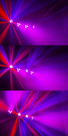 Zestaw oświetleniowy Max Partybar 2 x LED PAR RGBW + 2 x Jellymoon