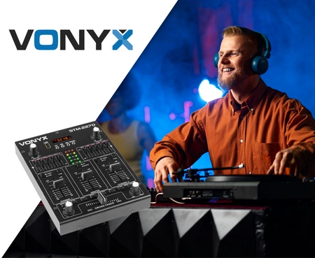 Mikser 4-kanałowy SD USB MP3 BT STM2270 Vonyx