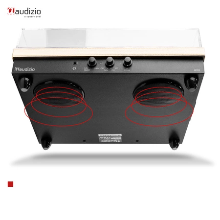Gramofon RP113C Audizio wejście/wyjście BT kremowy