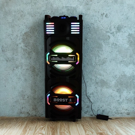 BOOST-STUPDJ10 kolumna aktywna 10" z mikrofonem i pilotem