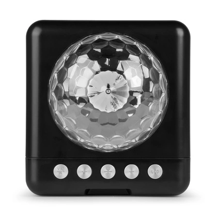 Głośnik bluetooth karaoke z półkulą LED 15W BT 2 mikrofony Fenton