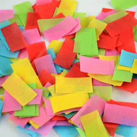 Tuba konfetti 80cm wyrzutnia ręczna konfetti kolorowe Firefog