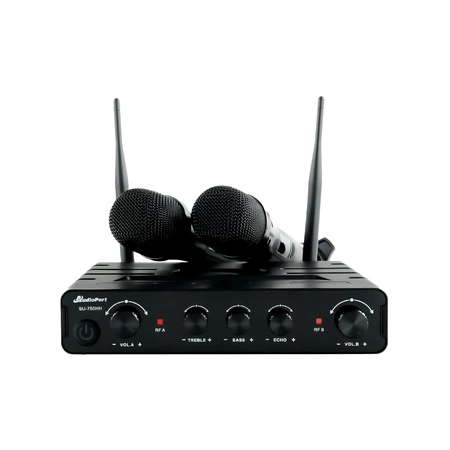 Zestaw mikrofonów bezprzewodowych doręcznych UHF+ stacja Audioport SU-750HH