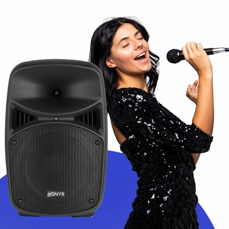 Zestaw Karaoke dla dorosłych z kompletną instalacją dźwiękową - Bluetooth - 400W