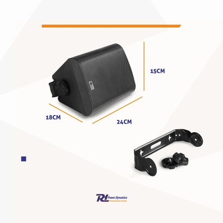 Zestaw kolumn instalacyjnych 100V 5,25" 120W BC50V PD