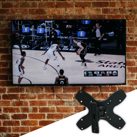 Obrotowy uchwyt do montażu na ścianie LCD od 23 "-45" / 58 cm do 107 cm