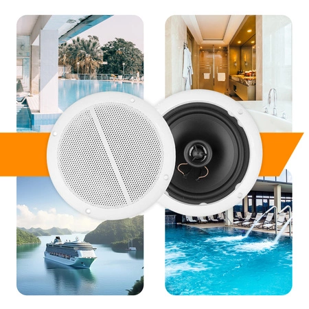 Zestaw głośników instalacyjnych 6,5" 100W PD MS65