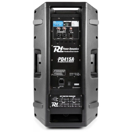 Kolumna aktywna Bi-amp 15'' 1400W Power Dynamics PD415A