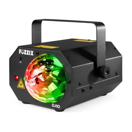 Efekt świetlny MAX DJ10- Jelly Moon z czerwonym i zielonym laserem