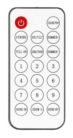 Zestaw: 2x Głowa ruchoma PANTHER 40 LED SPOT Beamz+ torba