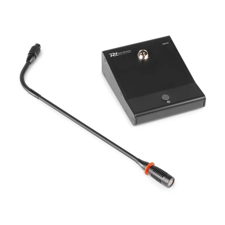 Zestaw białych głośników naściennych 6 x 5.25" BC50V z wzmacniaczem oraz mikrofonem biurkowym