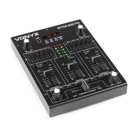 Mikser 4-kanałowy SD USB MP3 BT STM2270 Vonyx