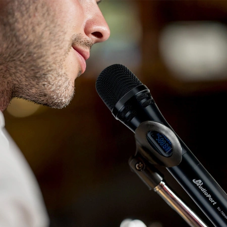 Zestaw mikrofonów bezprzewodowych doręcznych UHF+ stacja Audioport SU-750HH