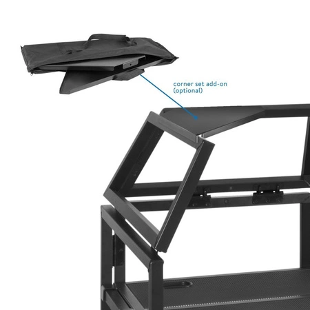 Stand dla DJ'a z ekranem Vonyx DJ Booth