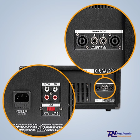 Powermikser 8-kanałowy PDM-C805A Power Dynamics