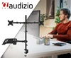 Podwójne ramię do monitora 13"-32" z podstawką na laptop CMA20L Audizio