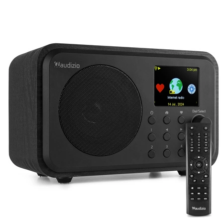 Radio internetowe Vicenza WIFI DAB+ FM akumulator czarne