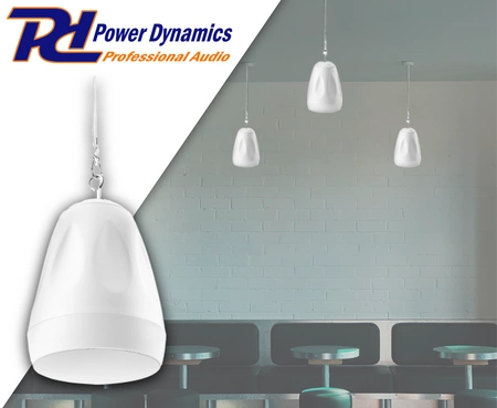 Głośnik wiszący 100V 6,5” biały PDS65W Power dynamics