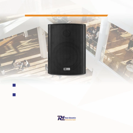 Zestaw kolumn instalacyjnych 100V 6,5" 150W BC65V czarny PD