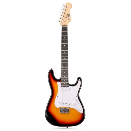 Zestaw Gitara Elektryczna GigKit Junior sunburst 3/4+ wzmacniacz akcesoria