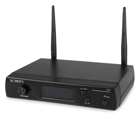 Zestaw mikrofonowy bezprzewodowy UHF Vonyx WM61