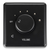 Regulator głośności 10W/100V - ARG1 czarny Audioport