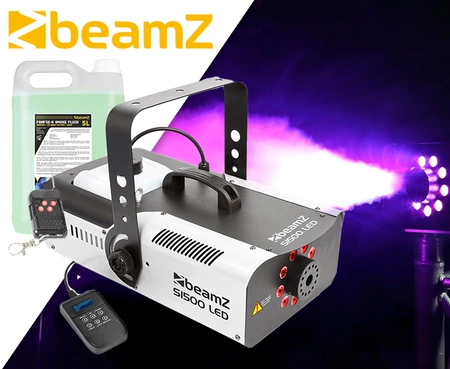 Zestaw: Wytwornica dymu LED DMX 1500W S1500LED+ płyn do dymu 5l