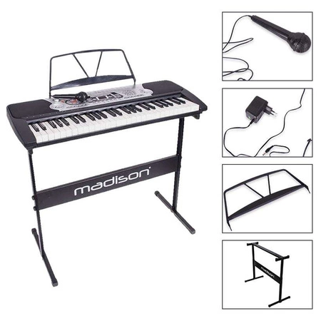 Zestaw: Keyboard MEK54100 Madison 54 klawisze+ statyw