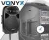 Kolumna aktywna PA 12'' BT USB SPS12A Vonyx+ statyw pilot mikrofon