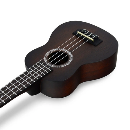 Ukulele sopranowe 21" HRF21 brązowe struny Aquila Golden Guitar