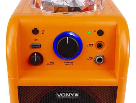 Głośnik bluetooth karaoke Vonyx SBS50L BT efekt LED